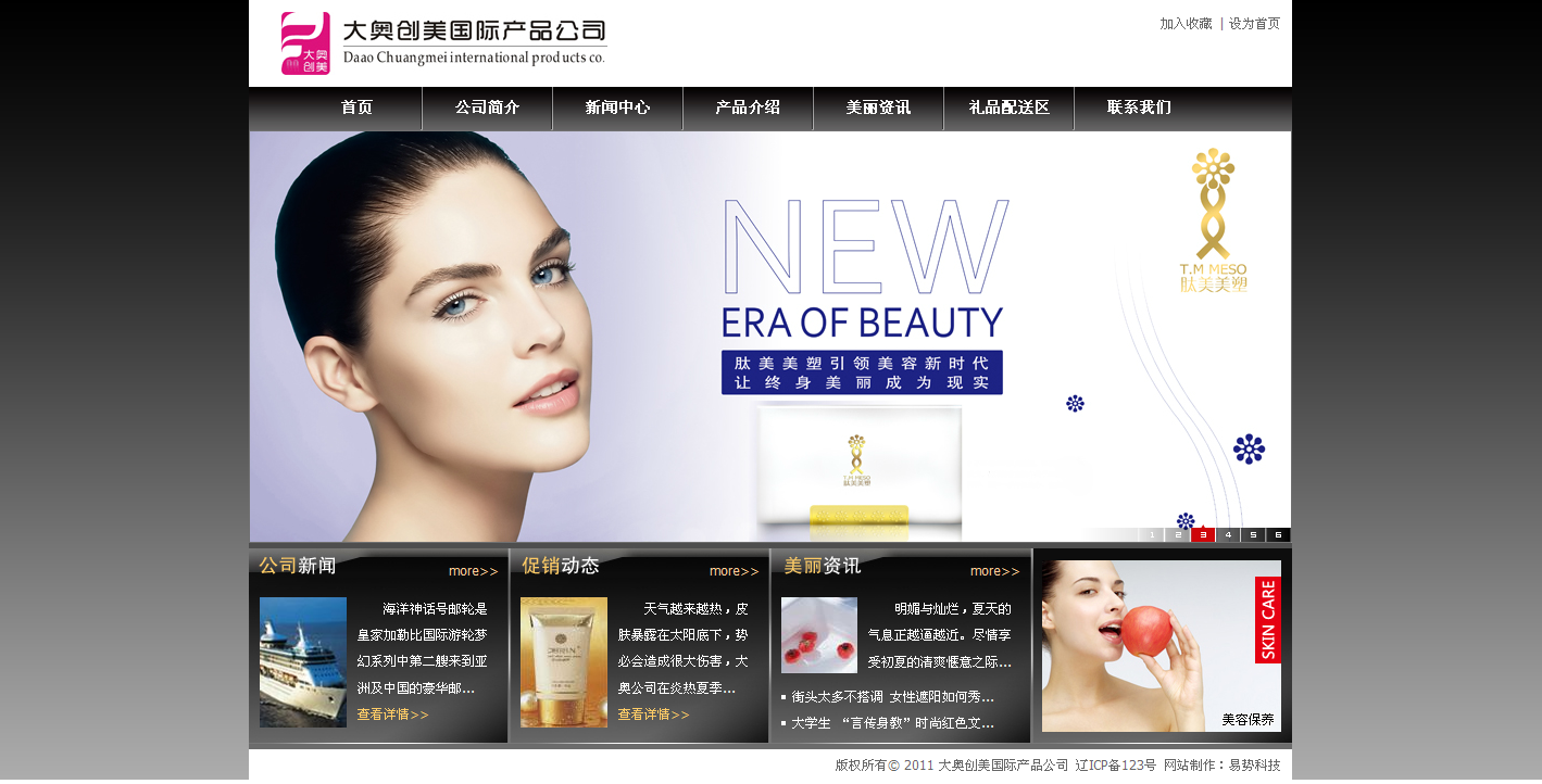 沈陽大奧商貿(mào)有限公司網(wǎng)站